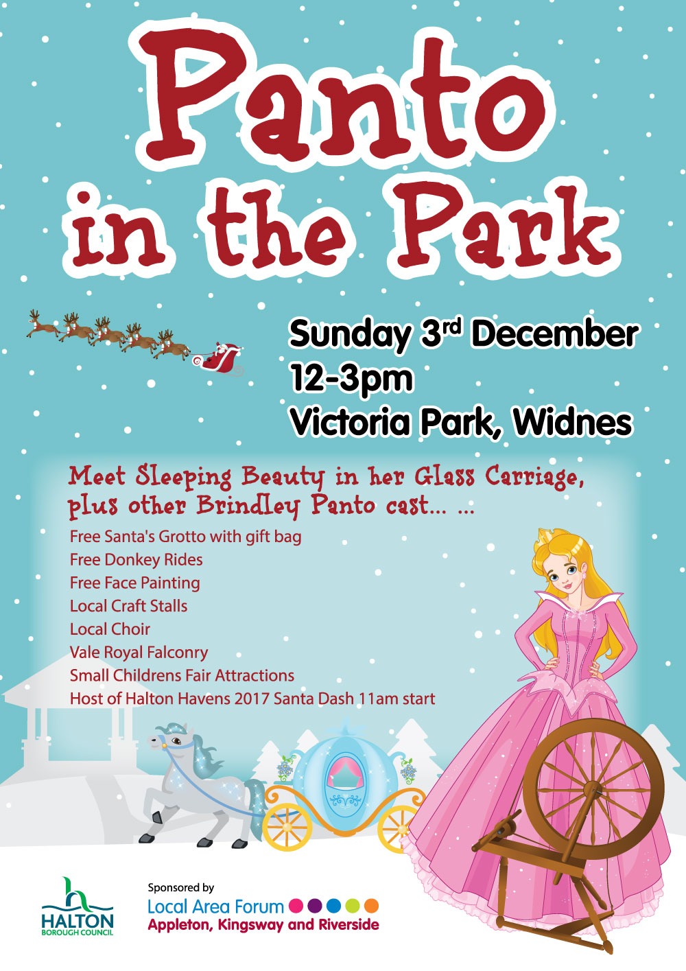Panto In The Park – Coming soon, to Widnes 🗓