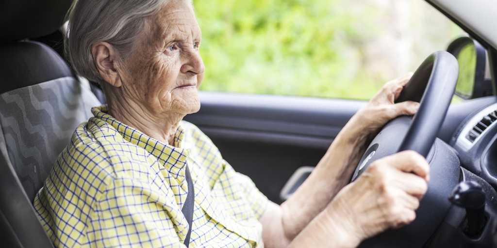 Fun with a driving themed safety event, aimed at older people