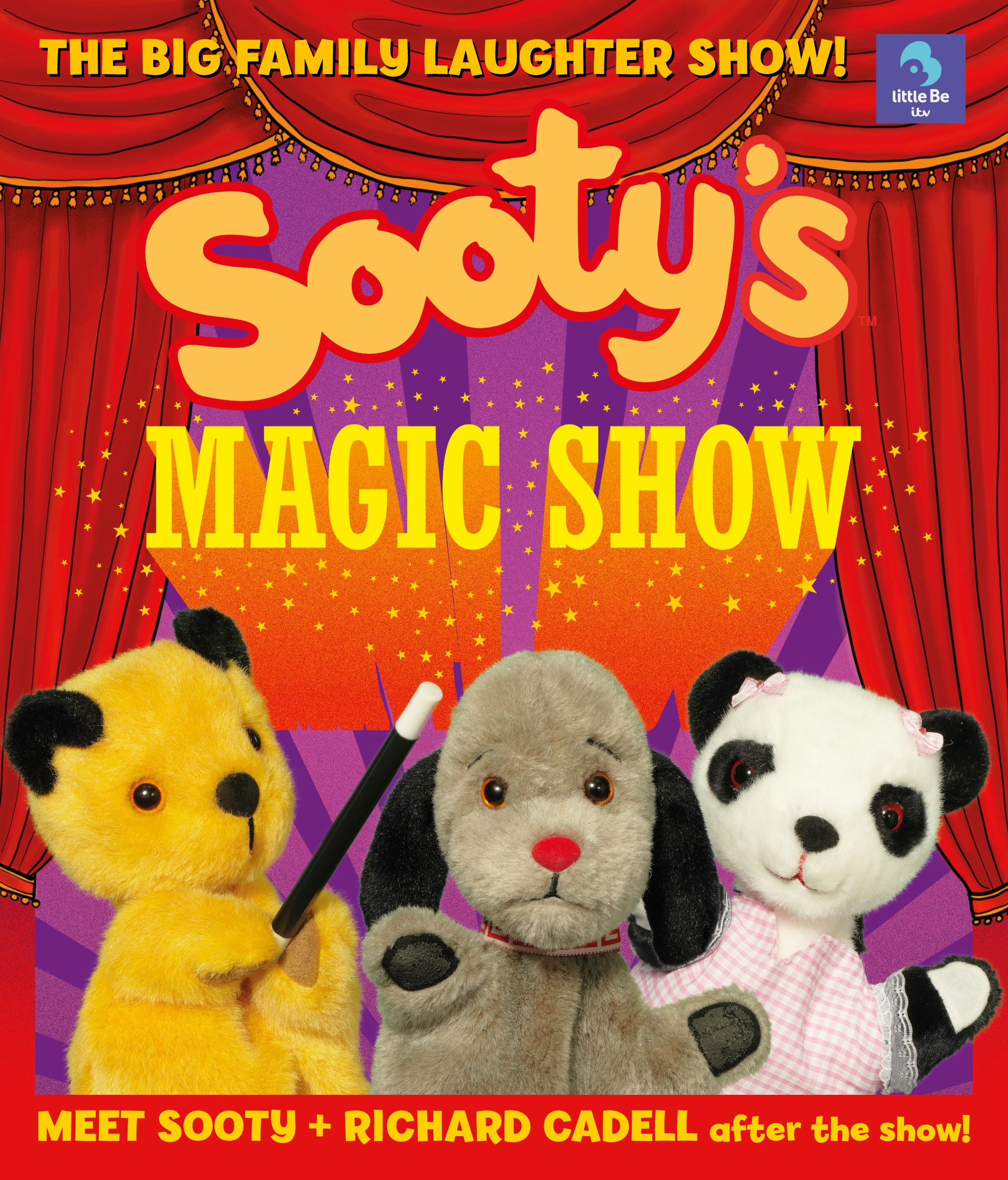 Izzy, wizzy…Let’s get busy, with Sooty and friends..