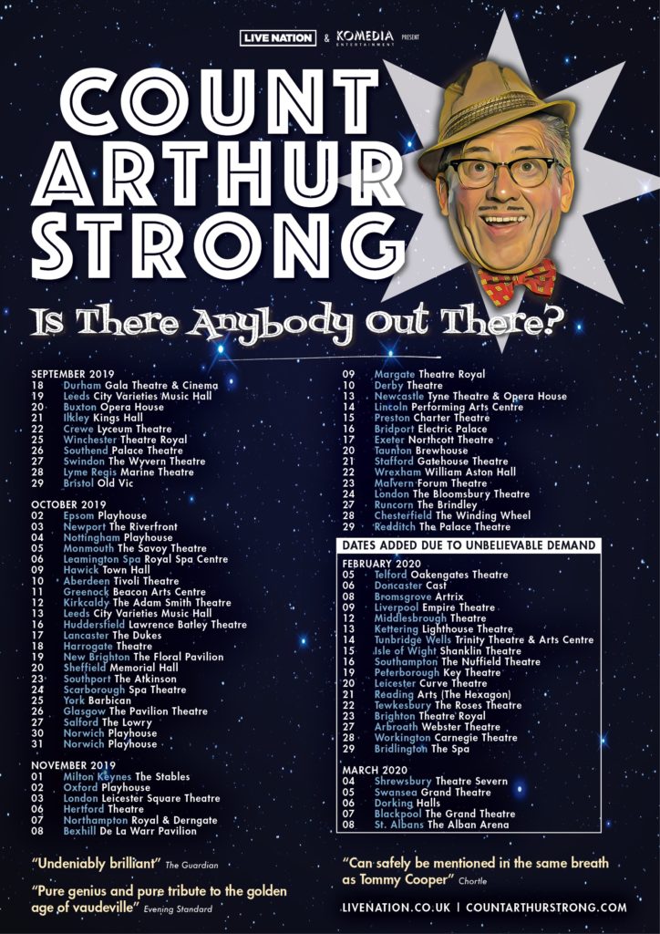 arthur strong tour