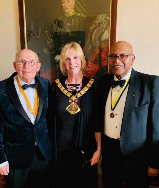 Halton’s Mayor is made honorary Rotarian