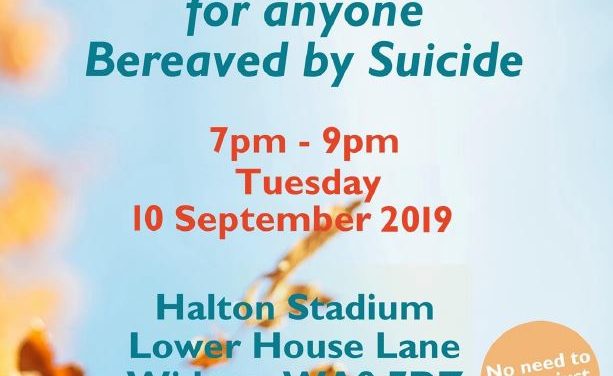 Suicide memorial event