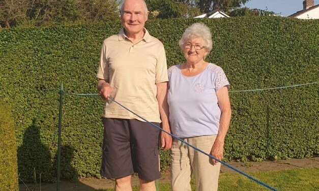 Inspirational Hale couple’s rope trick to keep fit