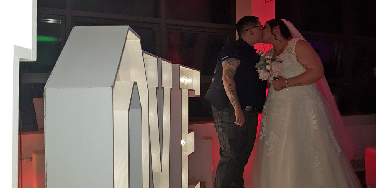 Halton couple tie the knot in first post-lockdown nuptials