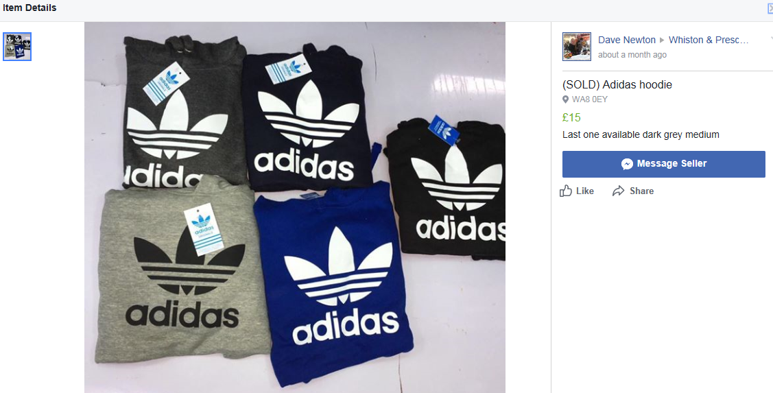 Widnes couple convicted selling fake sportswear and cosmetics on Facebook