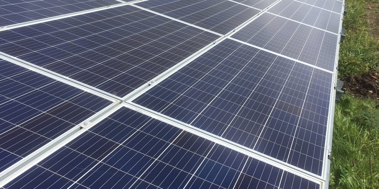 Solar farm is powering the future