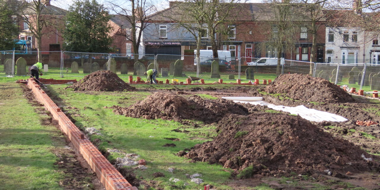 Seafarers’ garden being built in Runcorn Cemetery