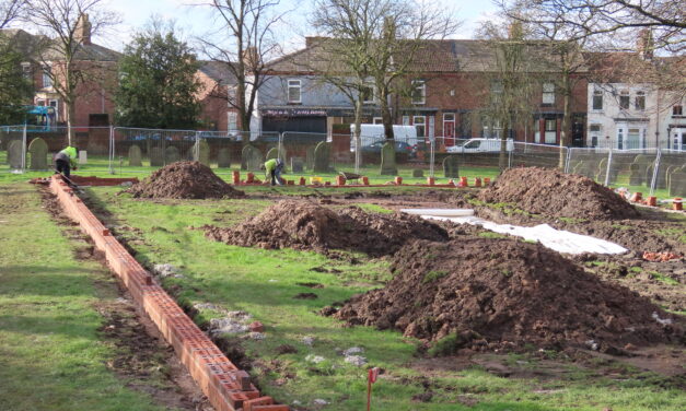 Seafarers’ garden being built in Runcorn Cemetery