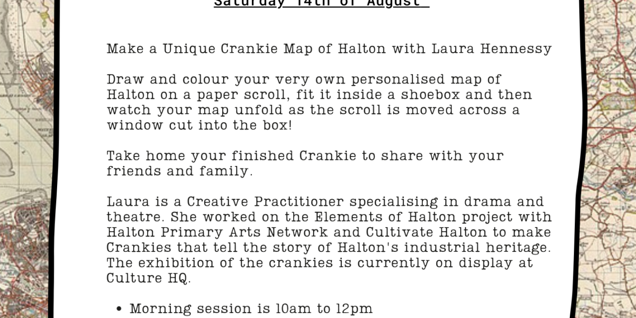 Hand Crankies Workshop (family friendly) at Culture HQ
