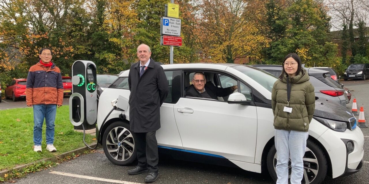 Halton charges ahead with pioneering electric vehicle hub