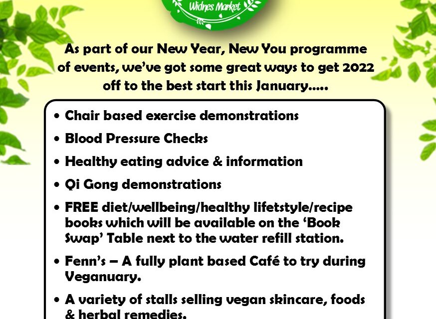 Wellbeing Events at Widnes Market 🗓 🗺