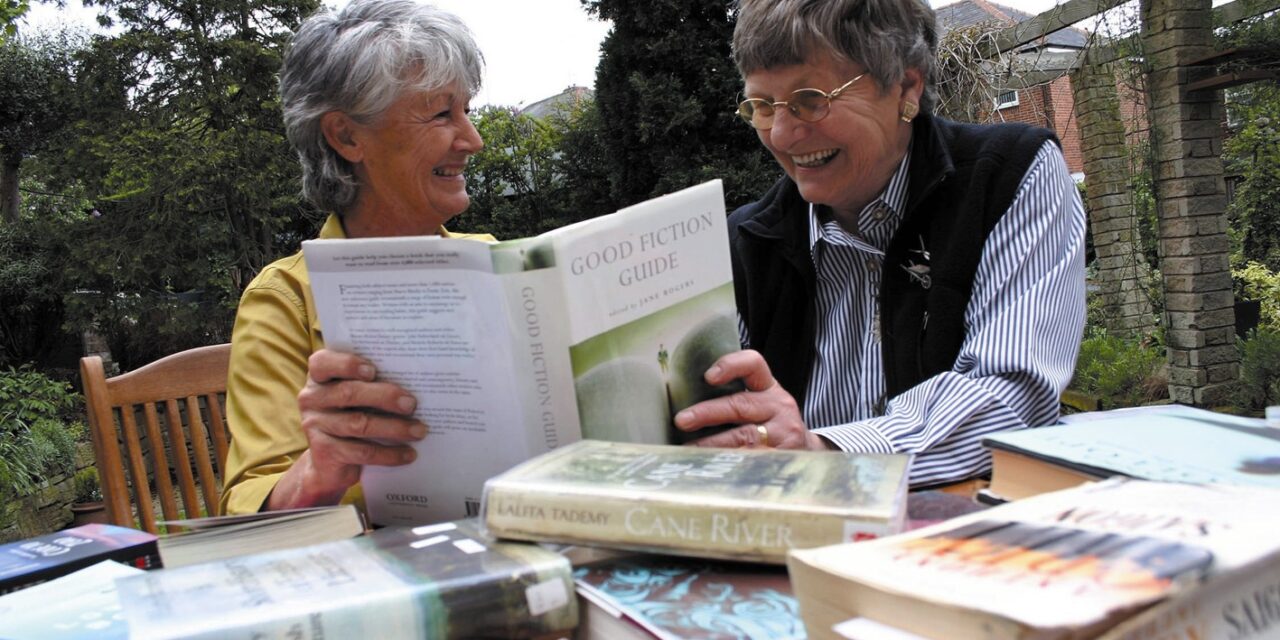 Book yourself on a reading group and share the enjoyment