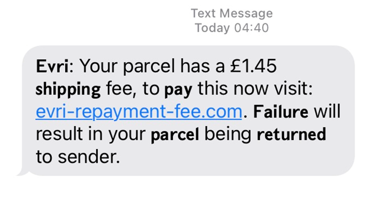 Trading Standards warning over scam parcel texts