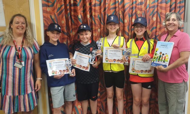 Brookvale pupils win Junior Safety Officers of the Year Award