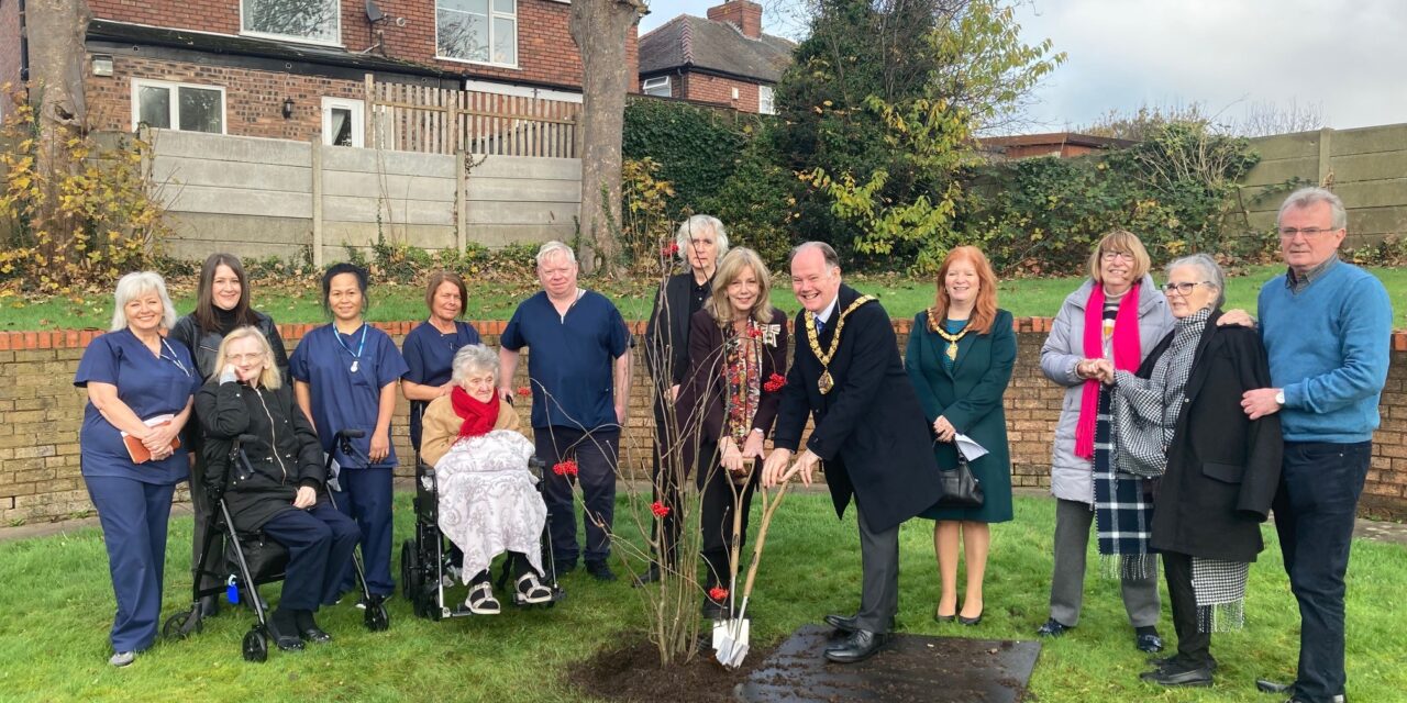 Special tree planted at care home in memory of the Queen
