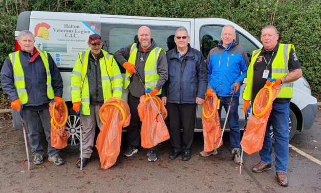 Council teams up with veterans to keep Halton green and clean