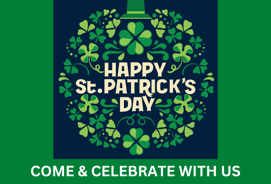 Celebrate St Patrick’s Day at the stadium