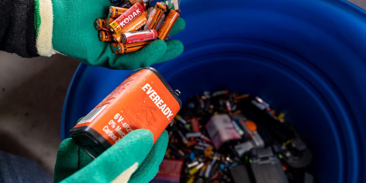 Residents urged to stop putting batteries in bins