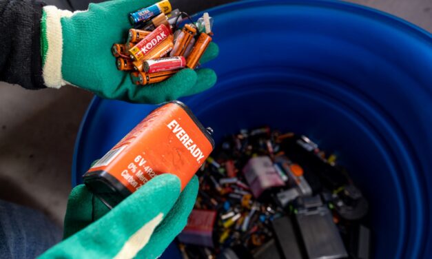 Residents urged to stop putting batteries in bins