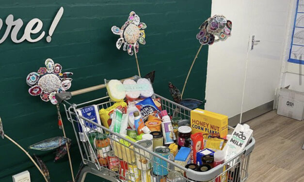 School supports community with foodbank donation