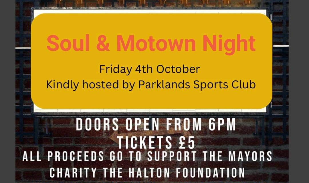 Charity Soul and Motown Night