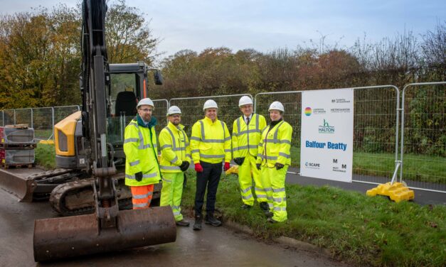 Road improvements underway in Daresbury