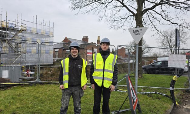 Apprentices build bright futures on Reconnecting Runcorn projects during National Apprenticeship Week!