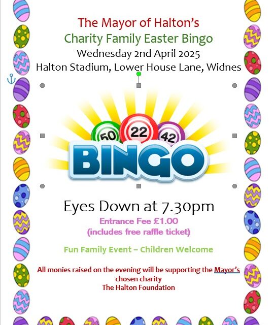 Charity Easter bingo