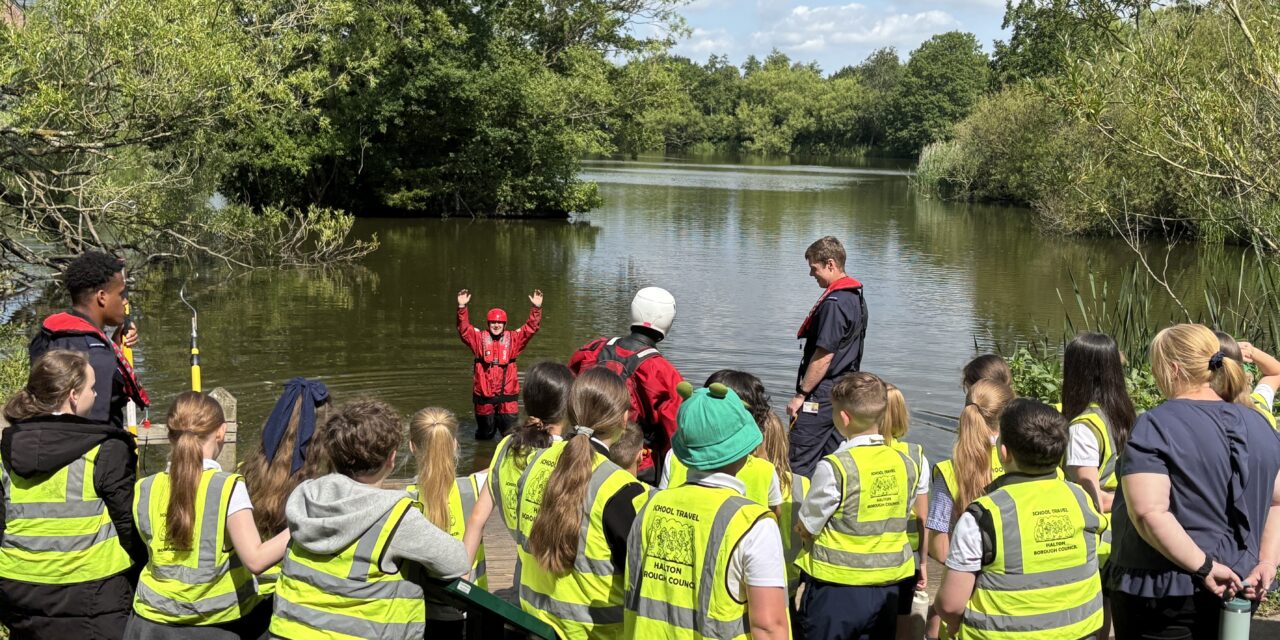 Children learn vital skills at water safety event