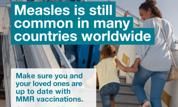 Travelling with the family this summer? Protect your children against measles.