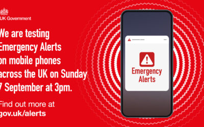 Emergency Alert Test Sunday 7 September