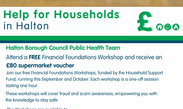 Financial Support Schemes available in Halton
