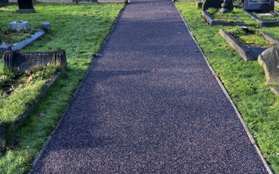Pathways improvements at Halton Cemetery