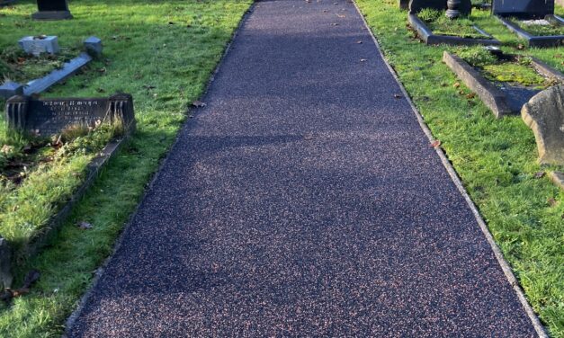 Pathways improvements at Halton Cemetery
