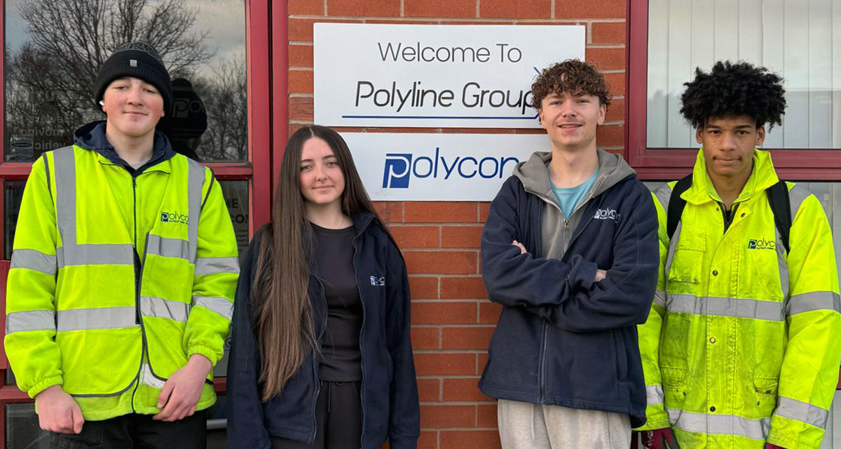 Young talents launch careers thanks to Polycon and 16+ Education to Employment initiative