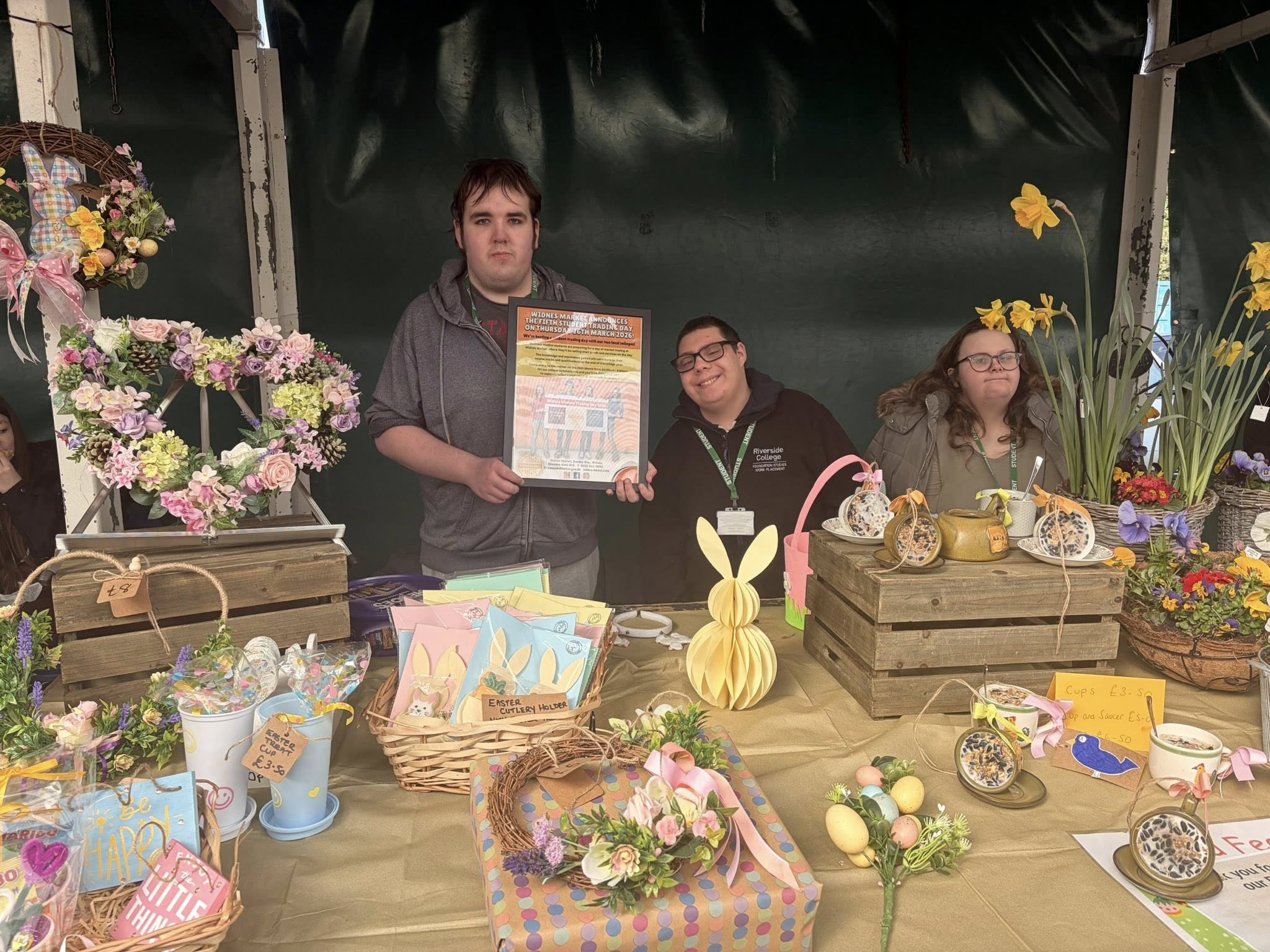 widnes market student trading day 4