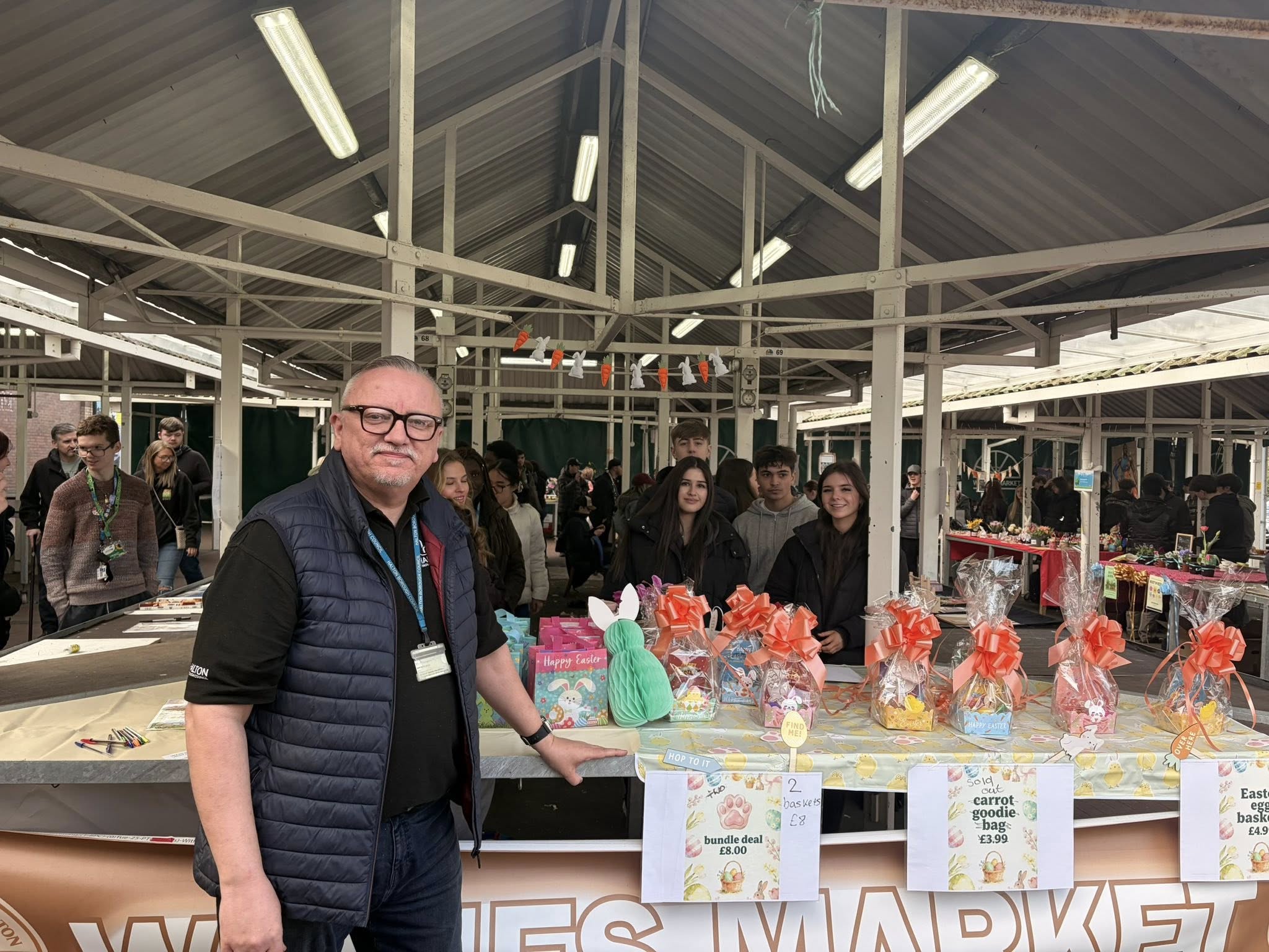 widnes market student trading day 5
